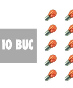 Bec auto Portocaliu PY21W- BAU15s 12V 21W - set de 10 - CARGUARD