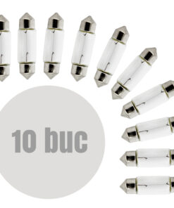Bec auto C5W- 11x35mm 12V 5W - set de 10 - CARGUARD