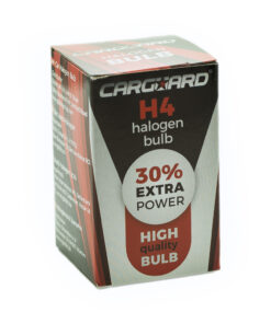 Bec halogen H4 55/60W, +30% intensitate - CARGUARD