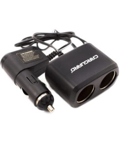 Priză dublă pentru încărcător auto, cu cablu + USB 1A - CARGUARD
