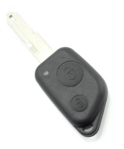 Citroen / Peugeot - Carcasa cheie 2 butoane fara suport de baterie