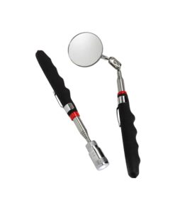 Set scule pt inspecție,  Tijă telescopică cu magnet și LED  + Tijă cu oglindă - Carguard
